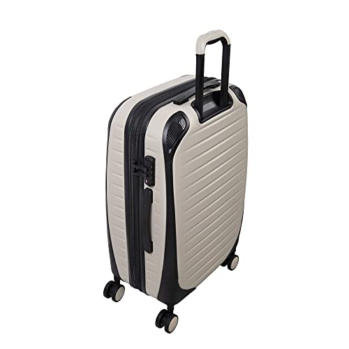 it luggage Lineal 21" Hardside Carry-On 8 Wheel Expandable Spinner, Oyster Grey