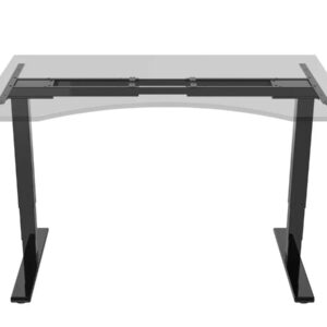 Monoprice 143562 Sit-Stand Desk, Black