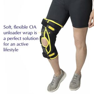 Brace Align KOAlign Plus Size OA Unloader Knee Brace Wrap for Knee Pain and Meniscal Injuries - Medial or Lateral Osteoarthritis, Knee Load Reduction, Arthritis, Cartilage Repair- PDAC L1843/L1851