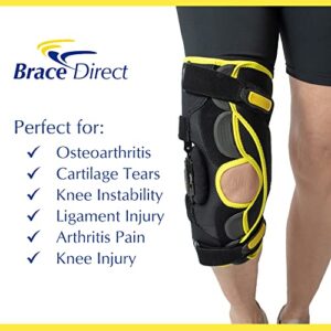 Brace Align KOAlign Plus Size OA Unloader Knee Brace Wrap for Knee Pain and Meniscal Injuries - Medial or Lateral Osteoarthritis, Knee Load Reduction, Arthritis, Cartilage Repair- PDAC L1843/L1851