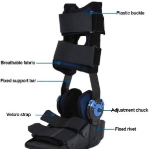 Walking Boot Fracture Boot for Broken Foot Adjustable and Breathrable Foot Support Stabilizer Orthotic Sleeping Immobilizer for Achilles Tendon Surgery Ankle Fractur Sprains Ankle Brace for Women & Me