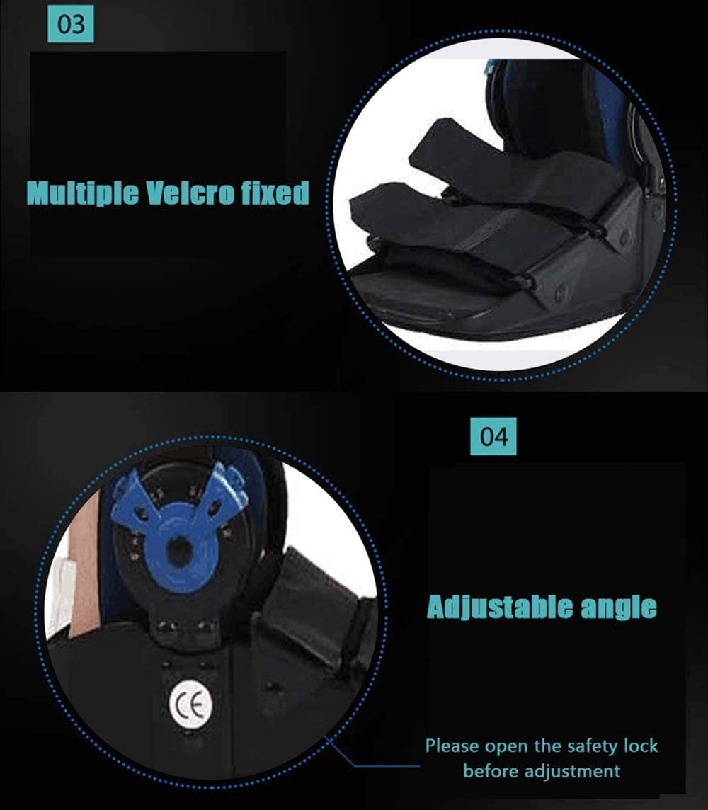 Walking Boot Fracture Boot for Broken Foot Adjustable and Breathrable Foot Support Stabilizer Orthotic Sleeping Immobilizer for Achilles Tendon Surgery Ankle Fractur Sprains Ankle Brace for Women & Me