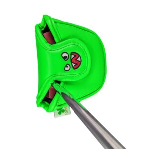 Foretra – Green Monster - Golf Putter Headcover Quality PU Leather Magnetic Closure for Mallet Style Putters Scotty Cameron Odyssey Taylormade Ping