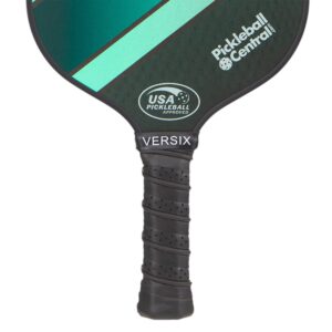 VERSIX Ascent 5C Pickleball Paddle, Teal, Graphite Face, 0.5 Inch Polypropylene Honeycomb Core, Balanced Control, Light Weight