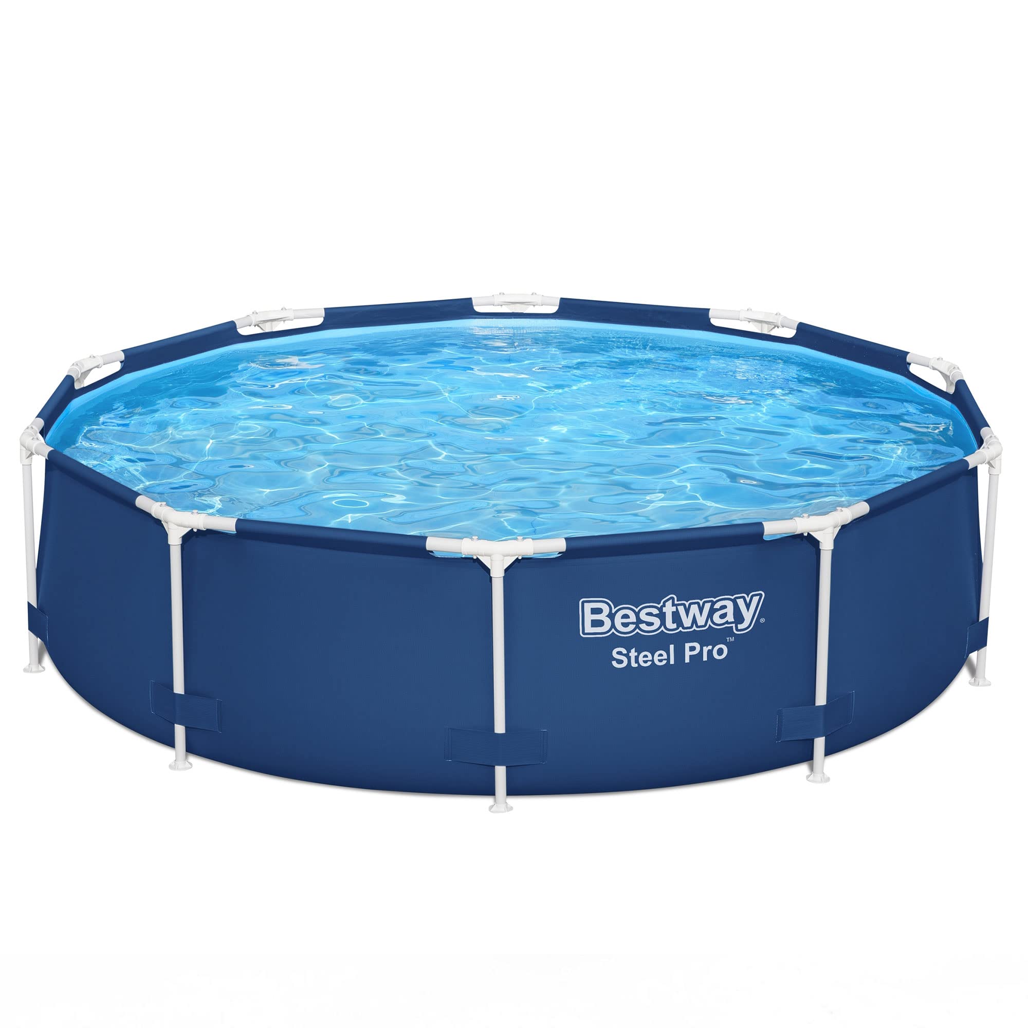 Bestway Steel Pro 10' x 30" Round Above Ground Pool Set | Includes 330gal Filter Pump