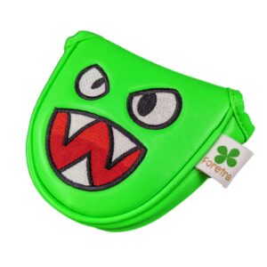 Foretra – Green Monster - Golf Putter Headcover Quality PU Leather Magnetic Closure for Mallet Style Putters Scotty Cameron Odyssey Taylormade Ping