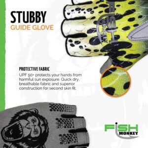 Fish Monkey FM18 Stubby Guide Glove- Bass, XX-Large