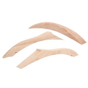 01 02 015 Bow Kit, Outdoor Wooden Assembling Bow, DIY Simple DIY Bow, Sports Archery Accessories for Hunting Bow Parts for Archery