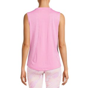 Avia Women's Sleeveless Performance Tank (Medium, Pink), 8-10