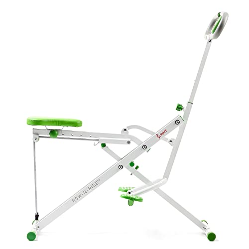 Sunny Health & FitneSunny Health & Fitness Upright Row-N-Ride® Exerciser in Green - NO. 077G