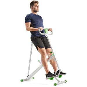 sunny health & fitnesunny health & fitness upright row-n-ride® exerciser in green - no. 077g