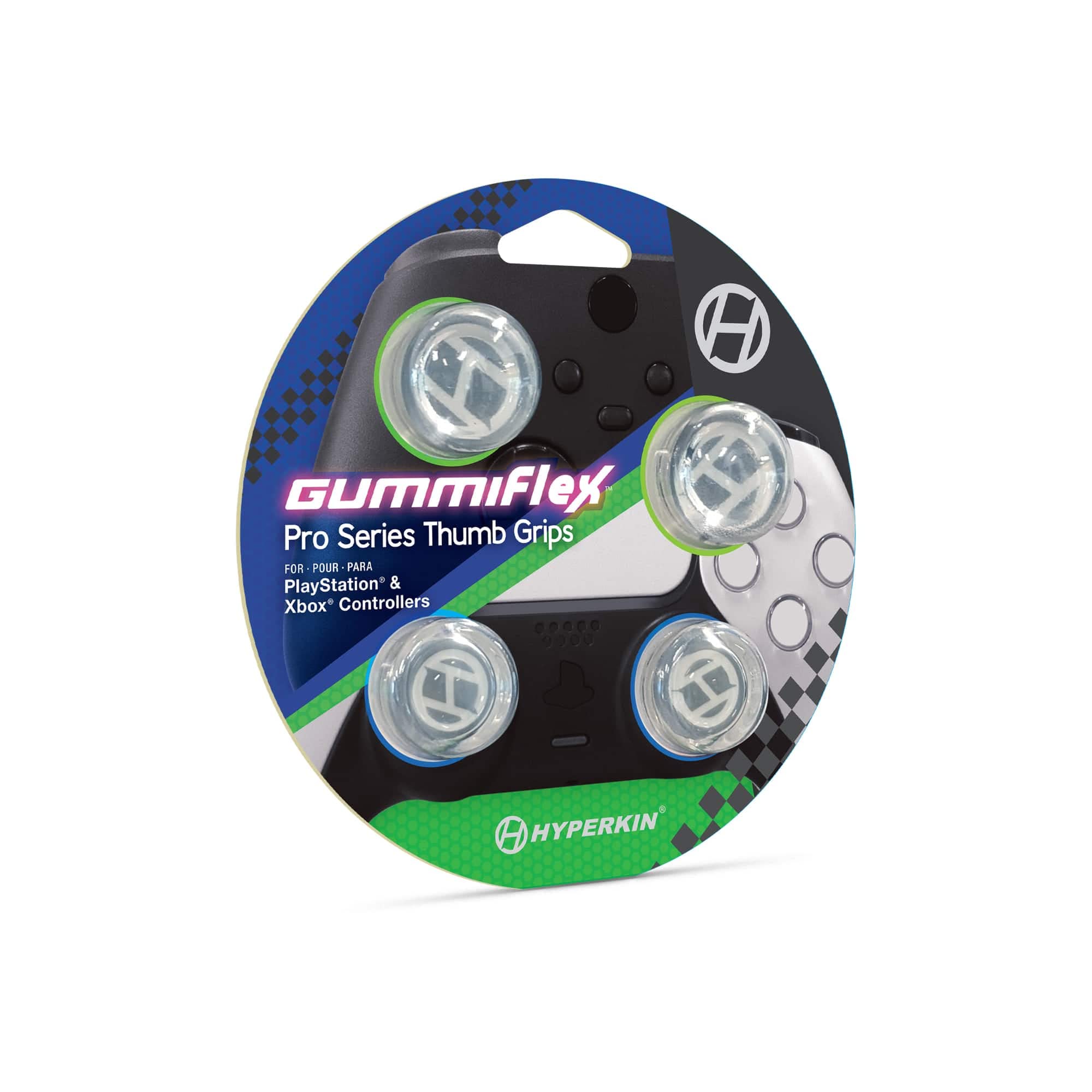 "GummiFlex™" Pro Series Thumb Grips (4 Pack) for PlayStation® and Xbox® Controllers