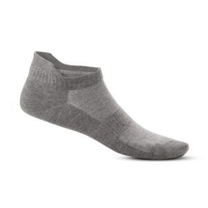 BONISTO Cotton Ankle Socks - 6 Pairs Mens Athletic Low Cut Socks - Soft Sneaker Socks (Medium, Light Grey)