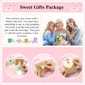 UPROMI Mothers Day Gifts for Nana, Nana Birthday Gifts, Best Nana Ever Gifts, Nana Necklace, Best Grandmother Grandma Gigi Gifts for Nana from Granddaughter Grandson