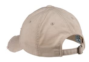 District® - Distressed Cap DT600/ Custom Distressed Hats/Monogram Distressed Hats/Embroidery Hats/Monogram Hats (Stone)