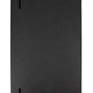 Silvine A4 Executive Hardback Notebook/Journal Black. 160 Dotted Pages of 90gsm Premium Ivory Paper