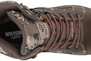 Wolverine Men's Sightline Waterproof Insulated Mid Calf Boot, Gravel/Timber, 13 Wide