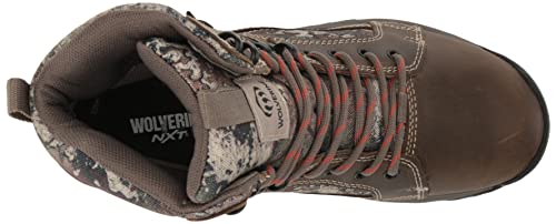 Wolverine Men's Sightline Waterproof Insulated Mid Calf Boot, Gravel/Timber, 13 Wide