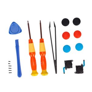 Screwdriver Repair Tools, ABS+Metal 19pcs Easy Installation Careful Repair Multifunctional Durable Joystick Replacement Tool Kit