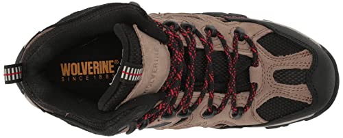 Wolverine Men's Wilderness Waterproof Composite Toe Mid Hiker Hiking Boot, Gravel, 8.5 Wide