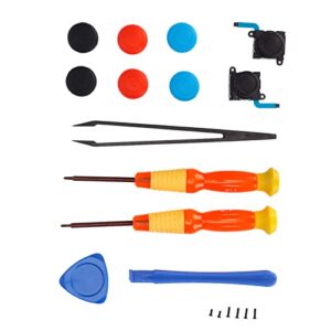 Screwdriver Repair Tools, ABS+Metal 19pcs Easy Installation Careful Repair Multifunctional Durable Joystick Replacement Tool Kit