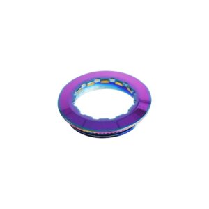 pirhosigma cassette lockring aluminium alloy for 7-11 speed mountain bike colorful