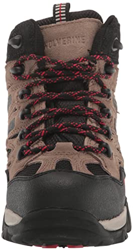 Wolverine Men's Wilderness Waterproof Composite Toe Mid Hiker Hiking Boot, Gravel, 8.5 Wide