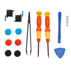 Screwdriver Repair Tools, ABS+Metal 19pcs Easy Installation Careful Repair Multifunctional Durable Joystick Replacement Tool Kit