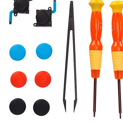 Screwdriver Repair Tools, ABS+Metal 19pcs Easy Installation Careful Repair Multifunctional Durable Joystick Replacement Tool Kit