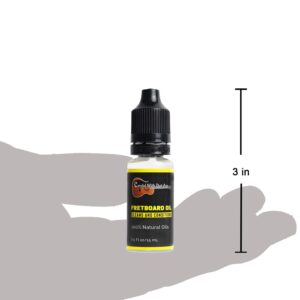 Guitar Cleaning, Polish and Oil Care Kit - Guitar Oil and Cleaner for Body and Fretboard Fingerboard - Cleans, Polishes, and Protects