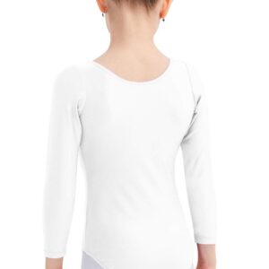 speerise Girls Long Sleeve Leotard Gymnastics Dance Leotards for Kids Dance Unitard for 3-12 Years Girls Boys