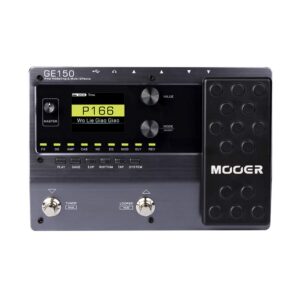 MOOER GE150 Guitar Multi Effects Pedal, Expression Pedal, Practice FX Pedal Bundled with AP10 Air Plug Guitar Wireless System