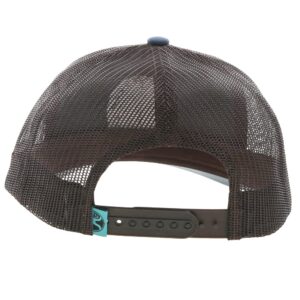 HOOEY Resistol Adjustable Snapback Hat (Blue/Brown)