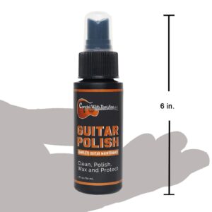 Guitar Cleaning, Polish and Oil Care Kit - Guitar Oil and Cleaner for Body and Fretboard Fingerboard - Cleans, Polishes, and Protects