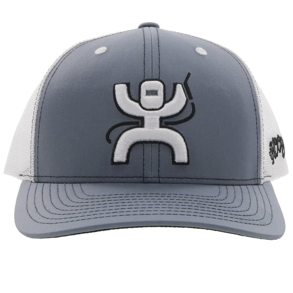 HOOEY Arc Adjustable Snapback Mesh Back Trucker Hat