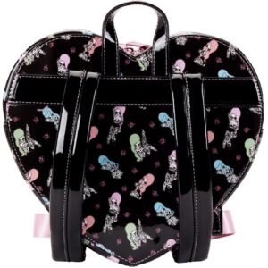 Loungefly Valfre Double Heart Mini Backpack