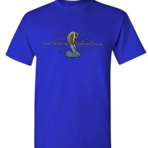 Ford Cobra Grill Powered - Racing Grille - Unisex T-Shirt (Small, Royal)