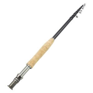 kangl european and american popular portable shrinkage fly carbon carbon wooden handle fishing rod road subrupted dog fish (size : 3.0)