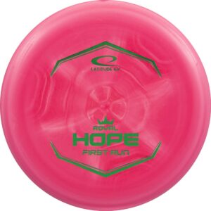 Latitude 64 First Run Royal Sense Hope Putt & Approach Golf Disc [Colors May Vary] - 173-176g