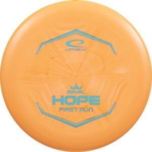 Latitude 64 First Run Royal Sense Hope Putt & Approach Golf Disc [Colors May Vary] - 173-176g