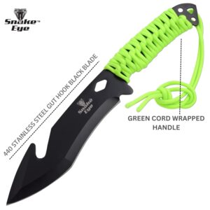 Snake Eye Tactical Heavy Duty Full Tang Fixed Blade Outdoor | Hunting | Camping | EDC Knife (14)