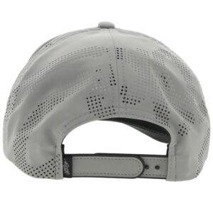 HOOEY Golf Adjustable Snapback Trucker Mesh Back Hat (Grey)