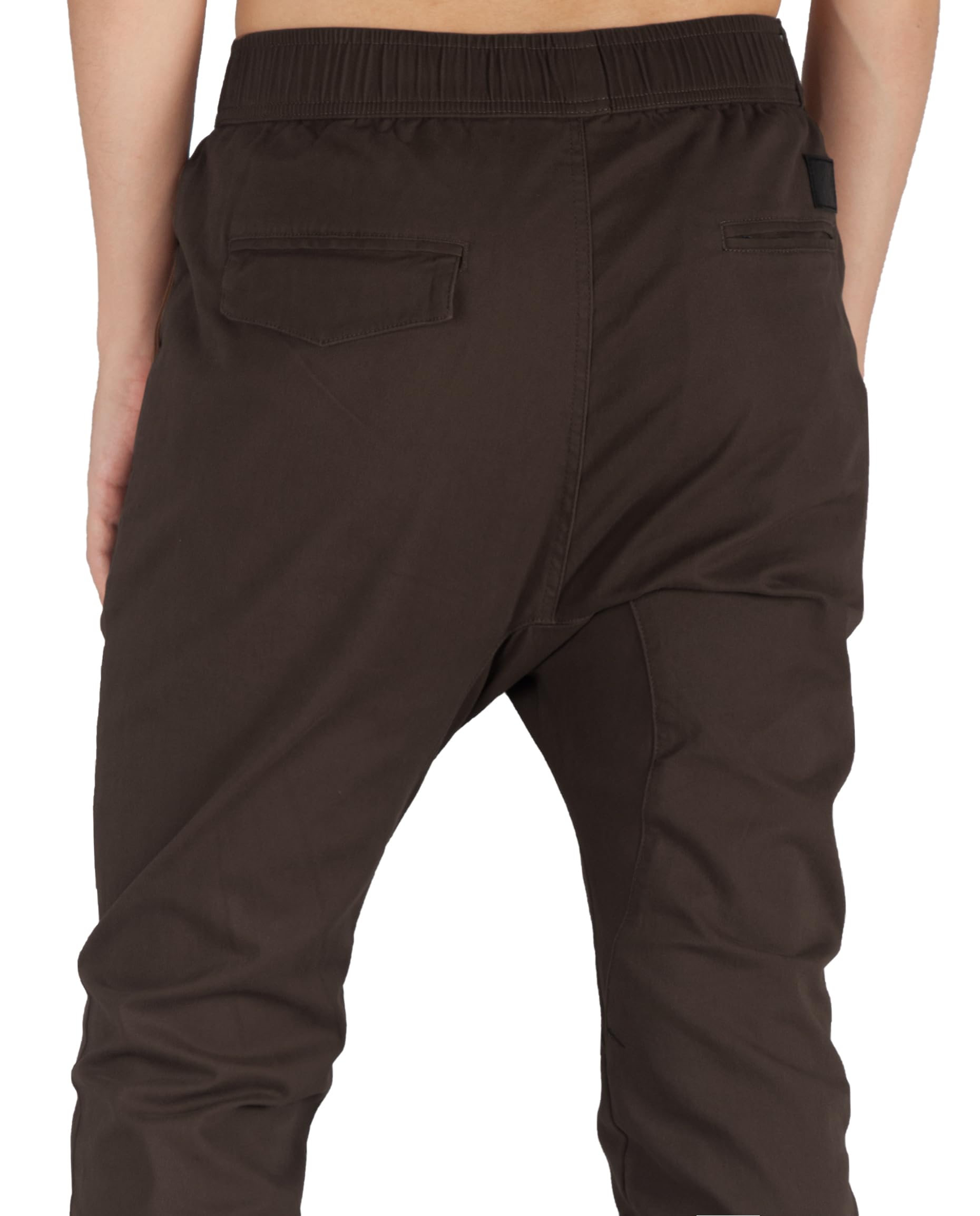 ITALYMORN Jogger Pants for Men Breathable Casual Pants (Dark Brown, XX-Large)