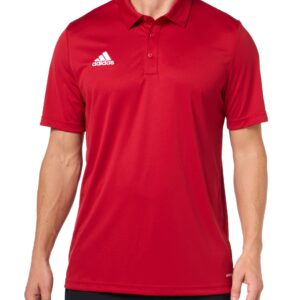 adidas Men's Entrada 22 Polo Shirt, Team Power Red