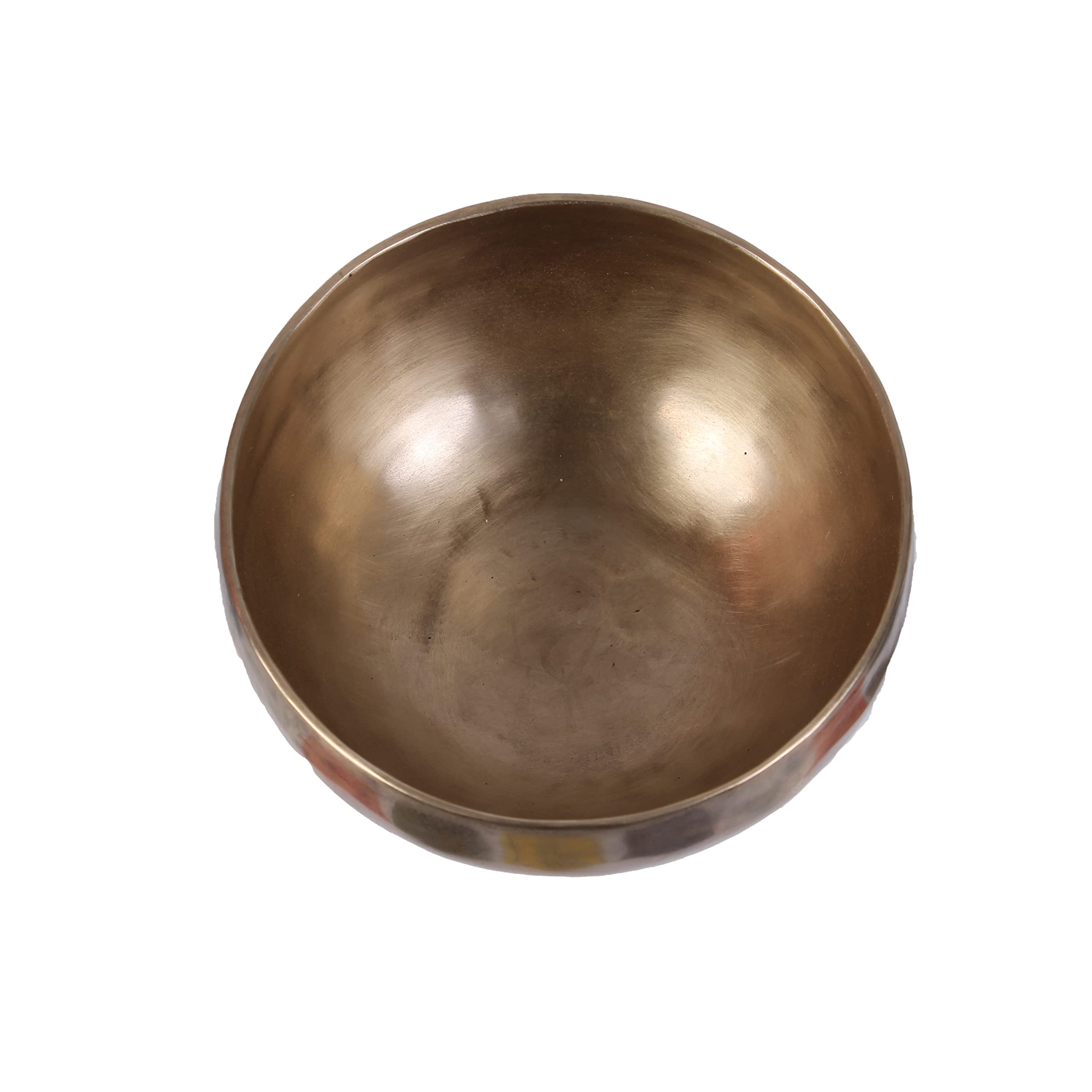 ESK GROUP 6 inch Tibetan Hammered Old Antique Himalayan 7 Metal Singing Bowls Meditation Singing Bowl For Healing Prayer,Yoga With Prayer Flag ,Mallet, & Cushion, GH-02