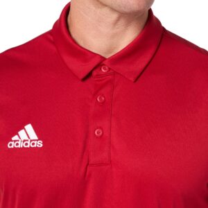 adidas Men's Entrada 22 Polo Shirt, Team Power Red