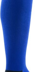 Under Armour Adult Team Over-The-Calf Socks, 1-Pair, Royal/Black/White, Large