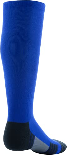 Under Armour Adult Team Over-The-Calf Socks, 1-Pair, Royal/Black/White, Large