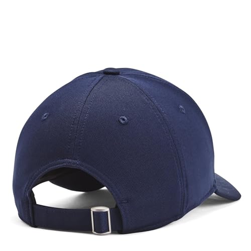 Under Armour Men's Blitzing Cap Adjustable, (410) Midnight Navy / / Mod Gray, One Size Fits Most