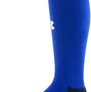 Under Armour Adult Team Over-The-Calf Socks, 1-Pair, Royal/Black/White, Large